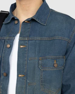 Maison Margiela Denim Sports Jacket American Classic- Outerwear