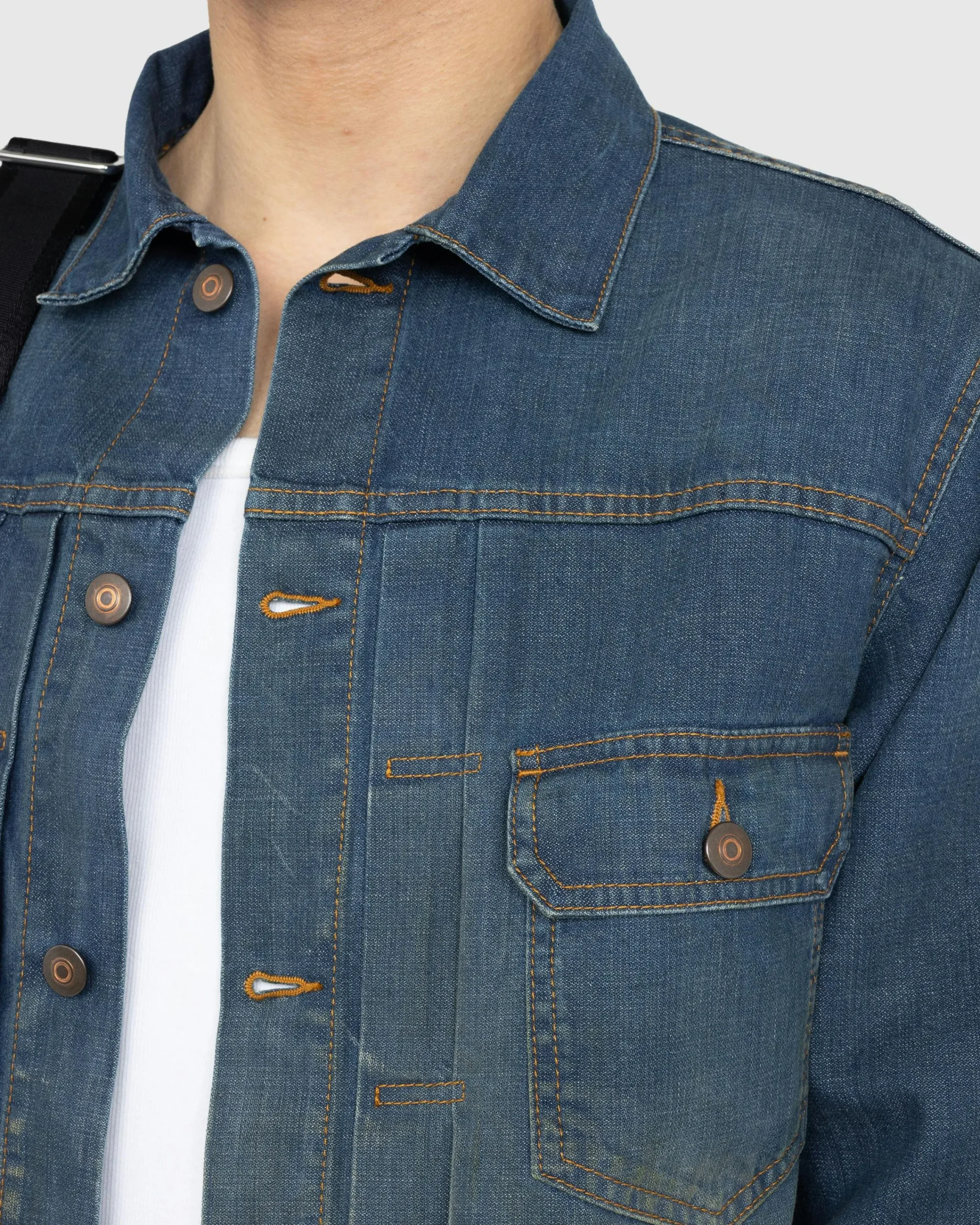 Maison Margiela Denim Sports Jacket American Classic- Outerwear