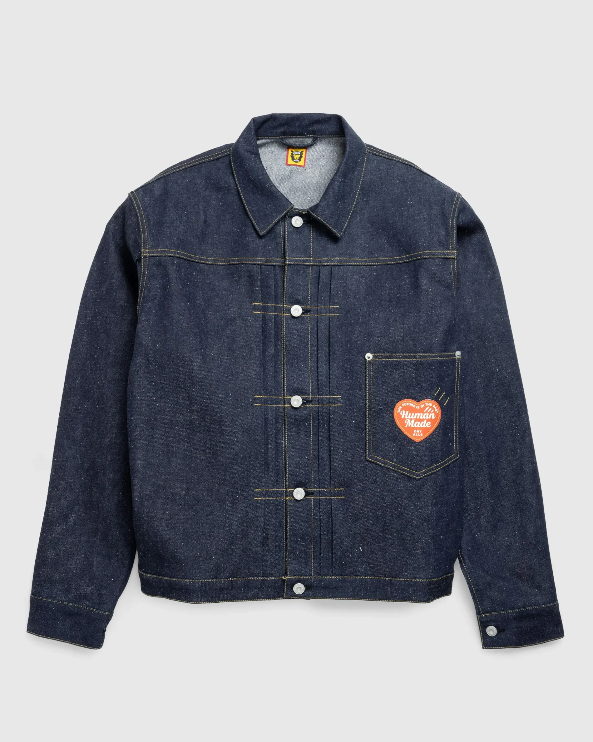 Human Made Denim Work Jacket Rigid- Outerwear