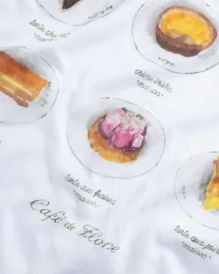 Café de Flore Dessert T-Shirt- Tops