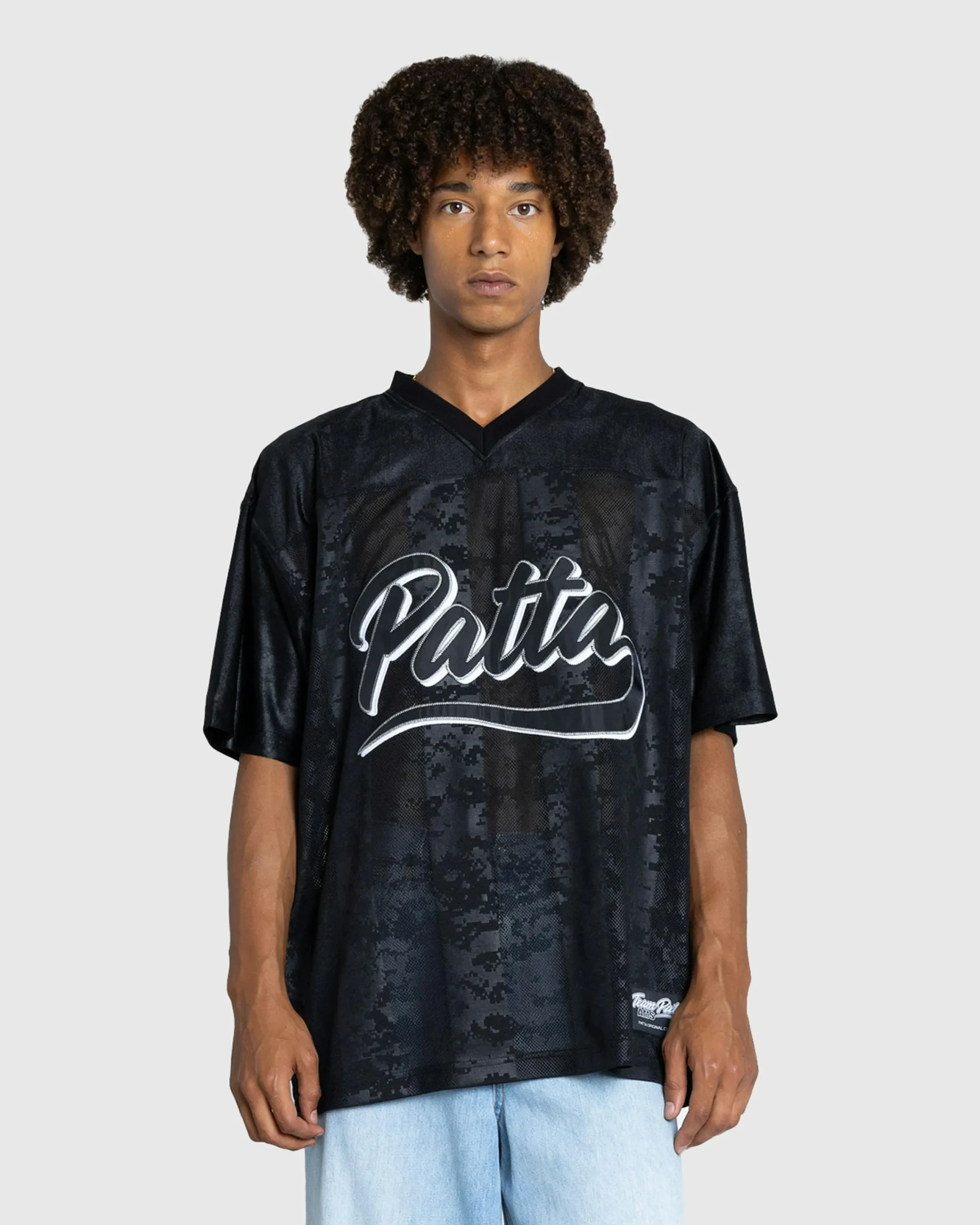 Patta Digi Lobi Mesh Football Jersey- Tops