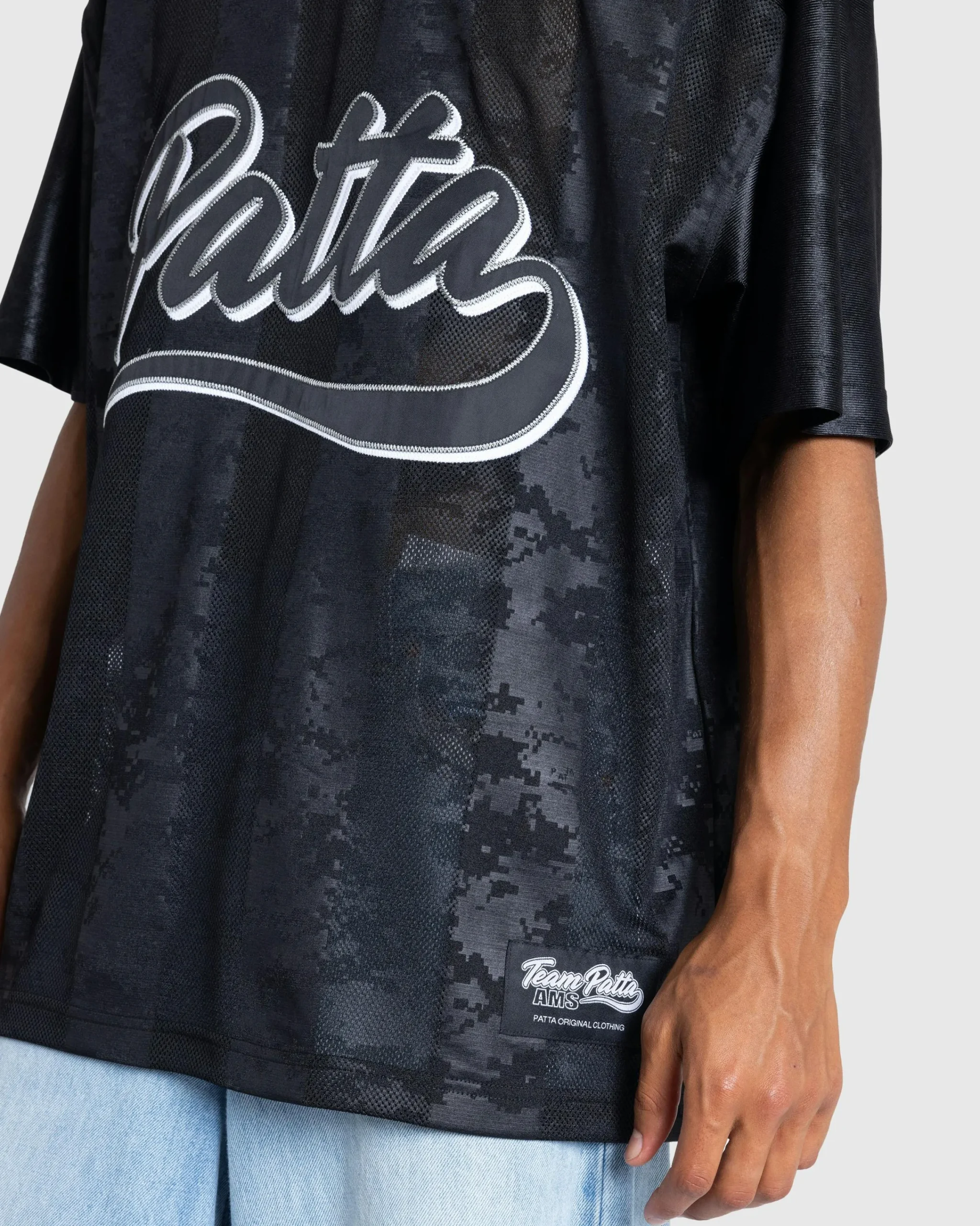 Patta Digi Lobi Mesh Football Jersey- Tops