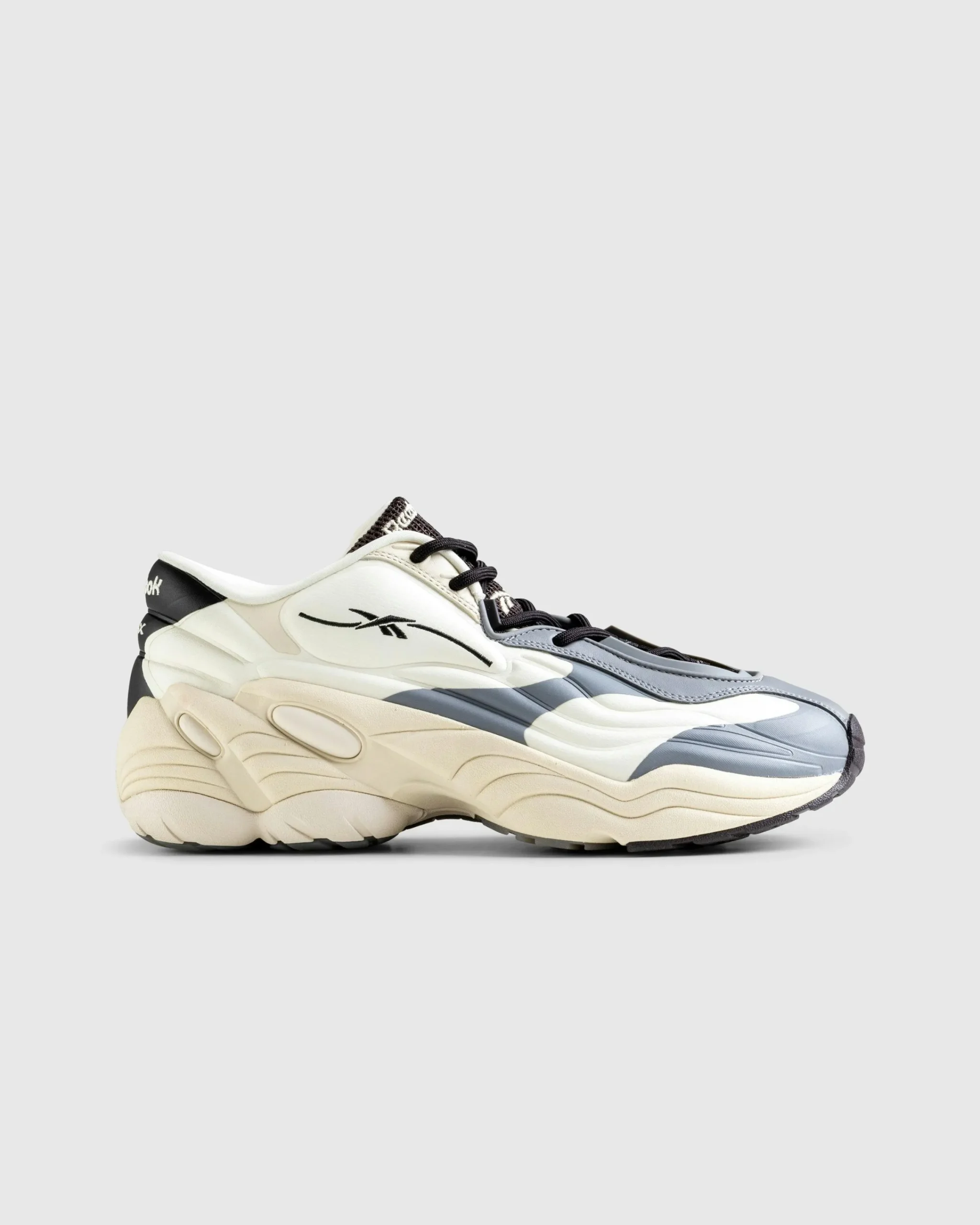 Reebok LTD DMX Run 6 Modern Cream Gray- Sneakers