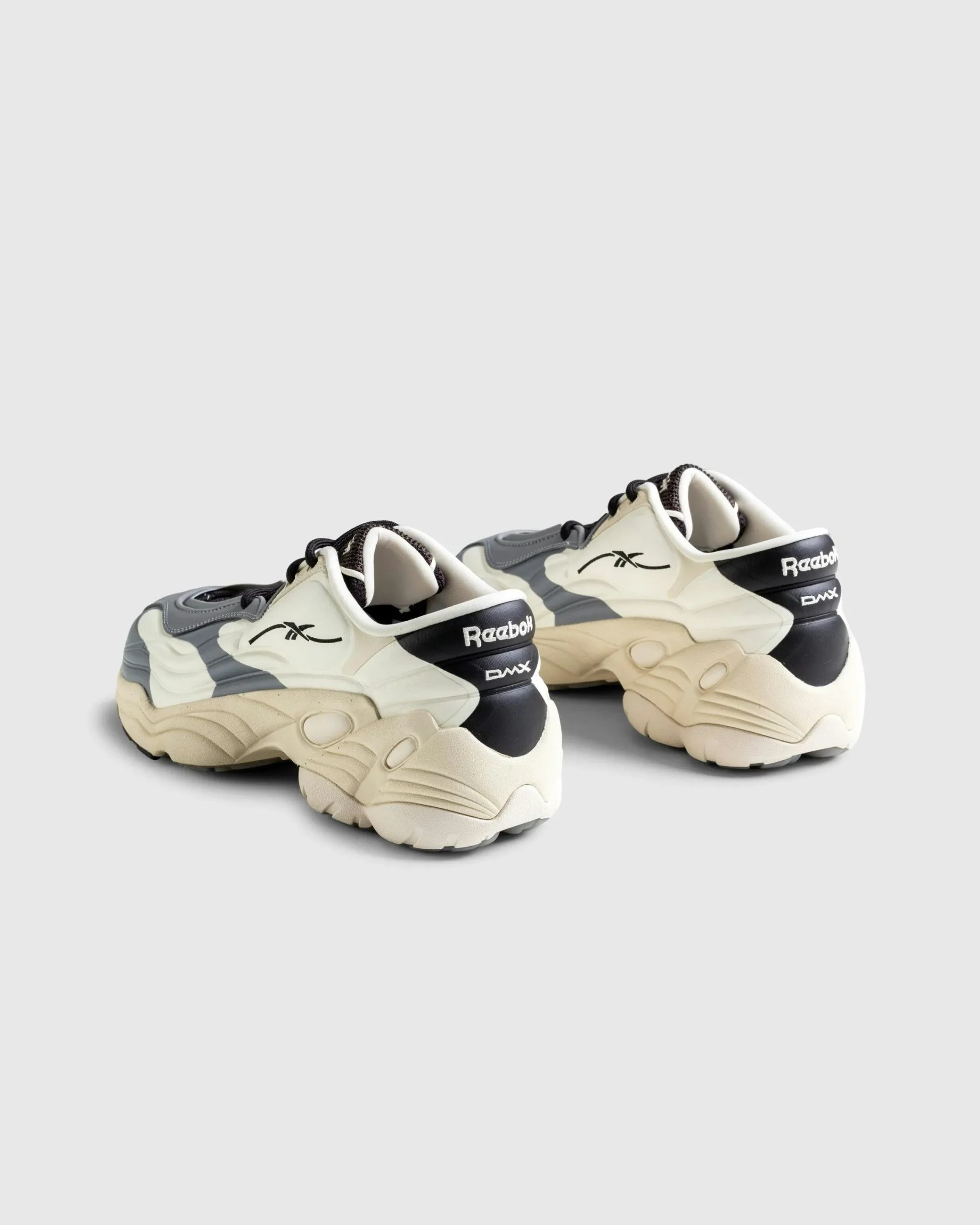 Reebok LTD DMX Run 6 Modern Cream Gray- Sneakers