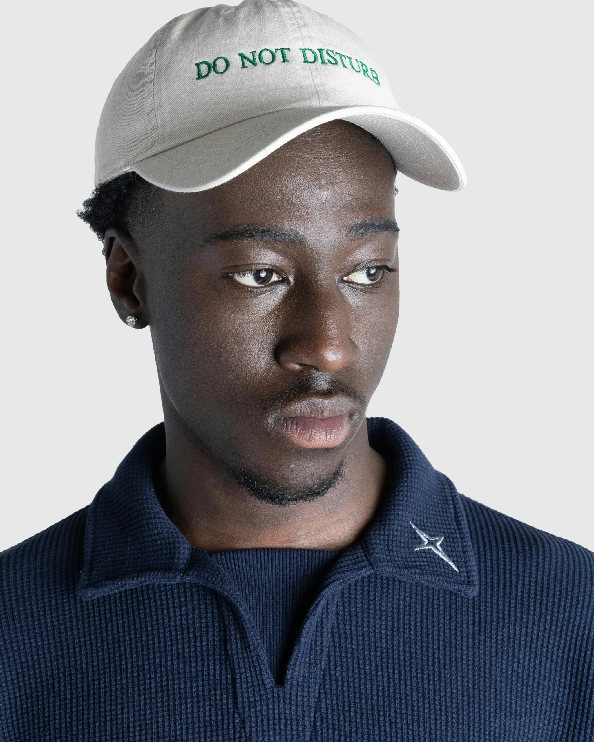 HO HO COCO Do Not Disturb Cap Khaki/Forest- Hats