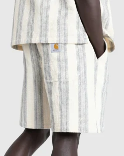 Carhartt WIP Dodson Stripe Short Natural- Shorts