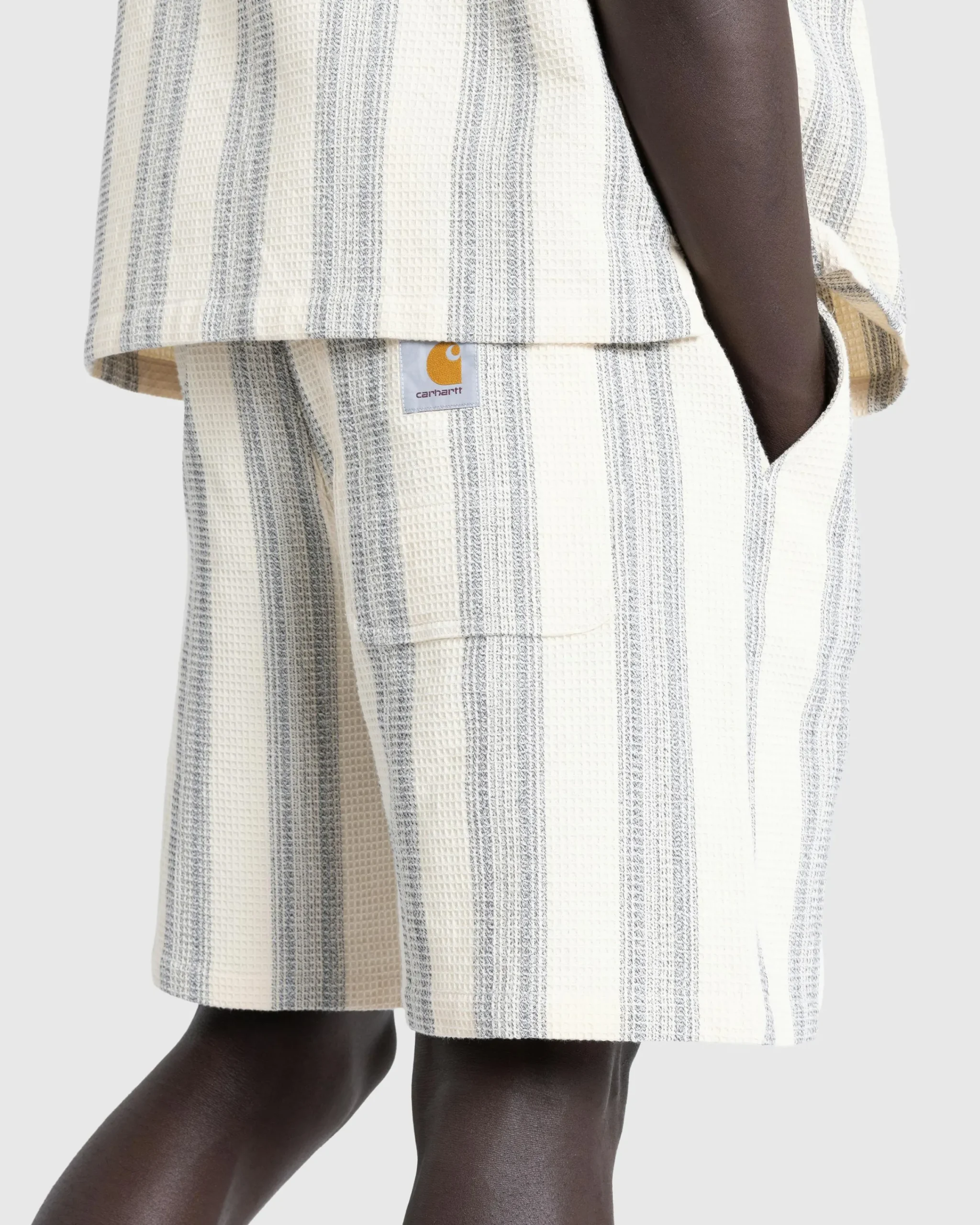 Carhartt WIP Dodson Stripe Short Natural- Shorts