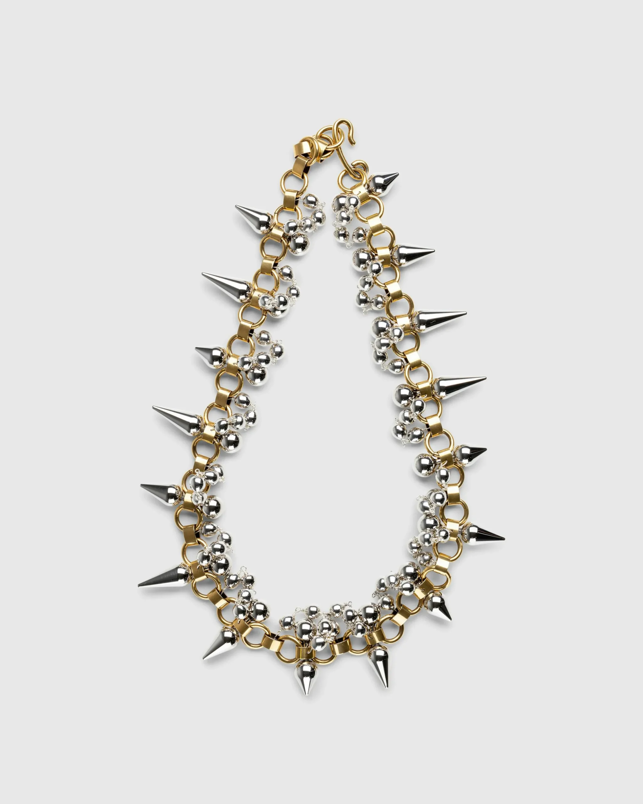 Jil Sander EM6 Necklace 4 Silver/Gold- Jewelry