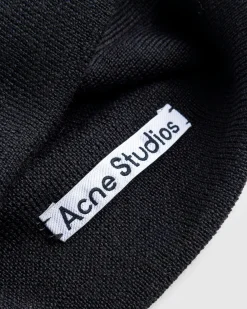 Acne Studios Embroidered Logo Beanie- Hats