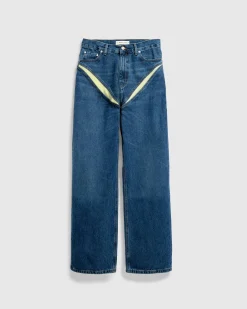 Y/Project Evergreen Cut-Out Jeans Evergreen Vintage Blue- Pants