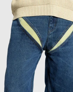 Y/Project Evergreen Cut-Out Jeans Evergreen Vintage Blue- Pants