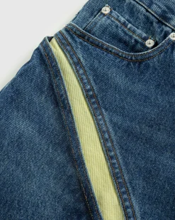 Y/Project Evergreen Cut-Out Jeans Evergreen Vintage Blue- Pants