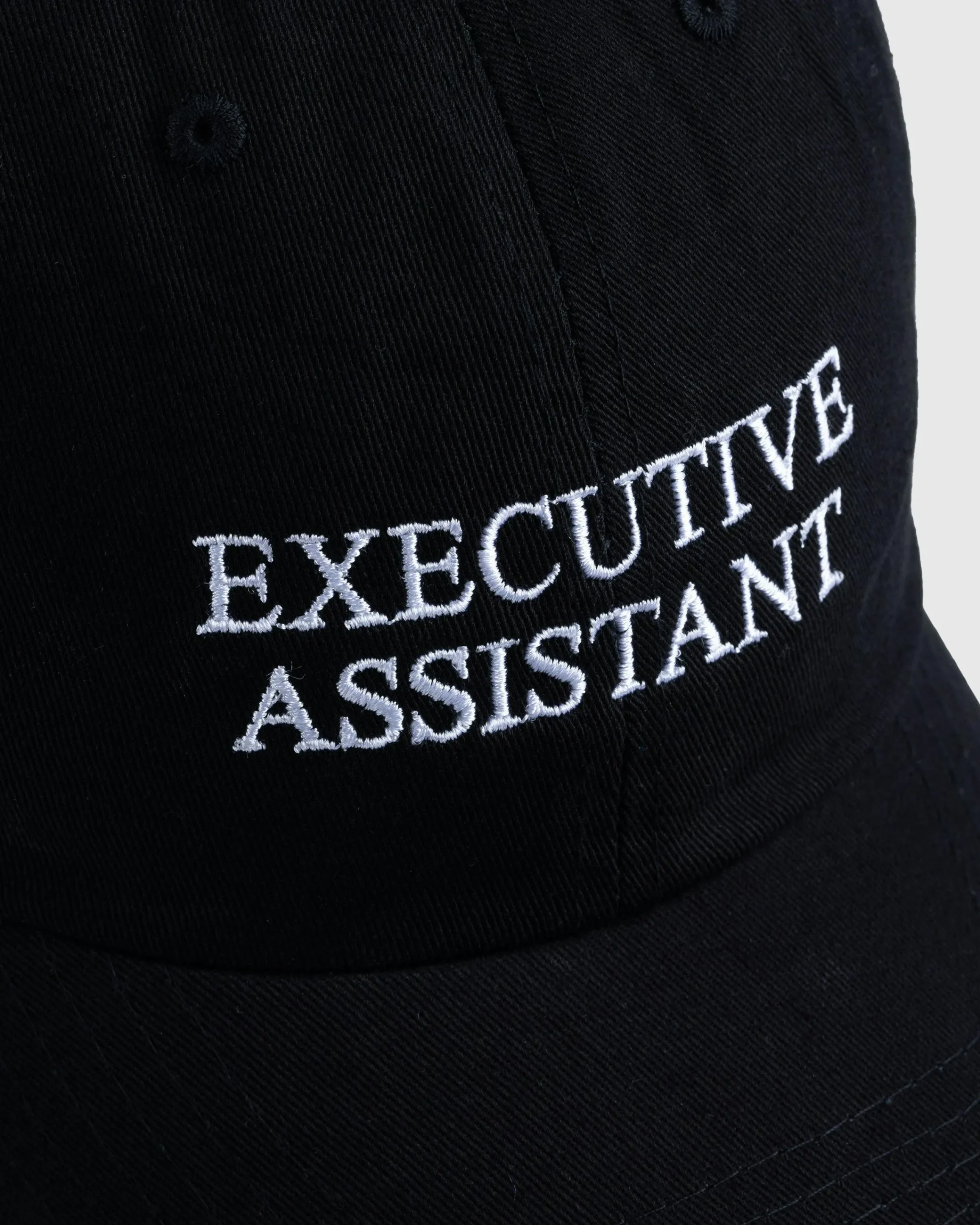 HO HO COCO Executive Assistant Cap Black/White- Hats