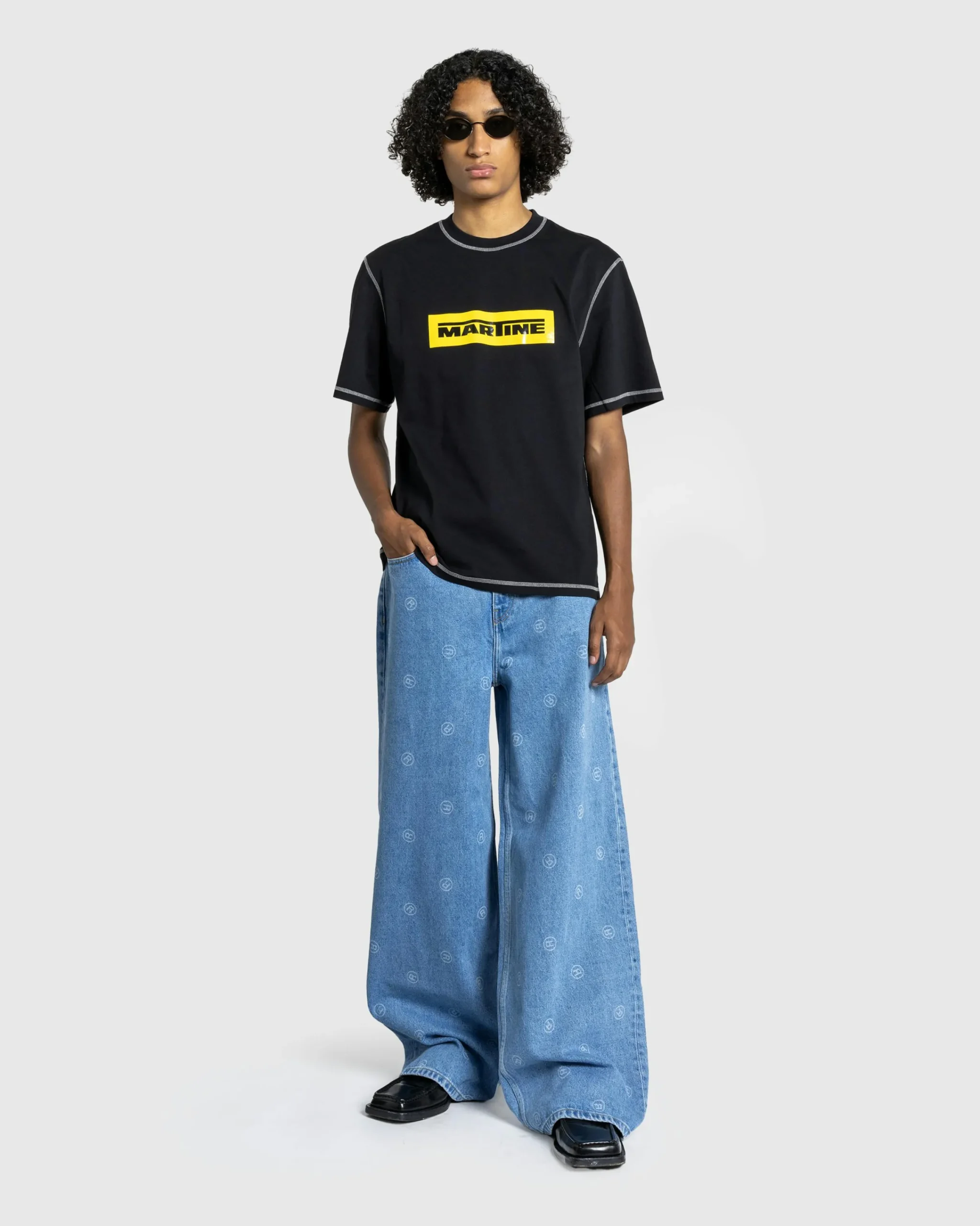 Martine Rose Extended Wide Leg Jean- Pants