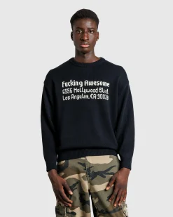 Fucking Awesome FA Hollywood Sweater- Knitwear