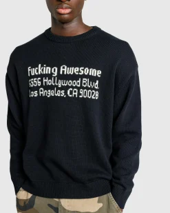 Fucking Awesome FA Hollywood Sweater- Knitwear