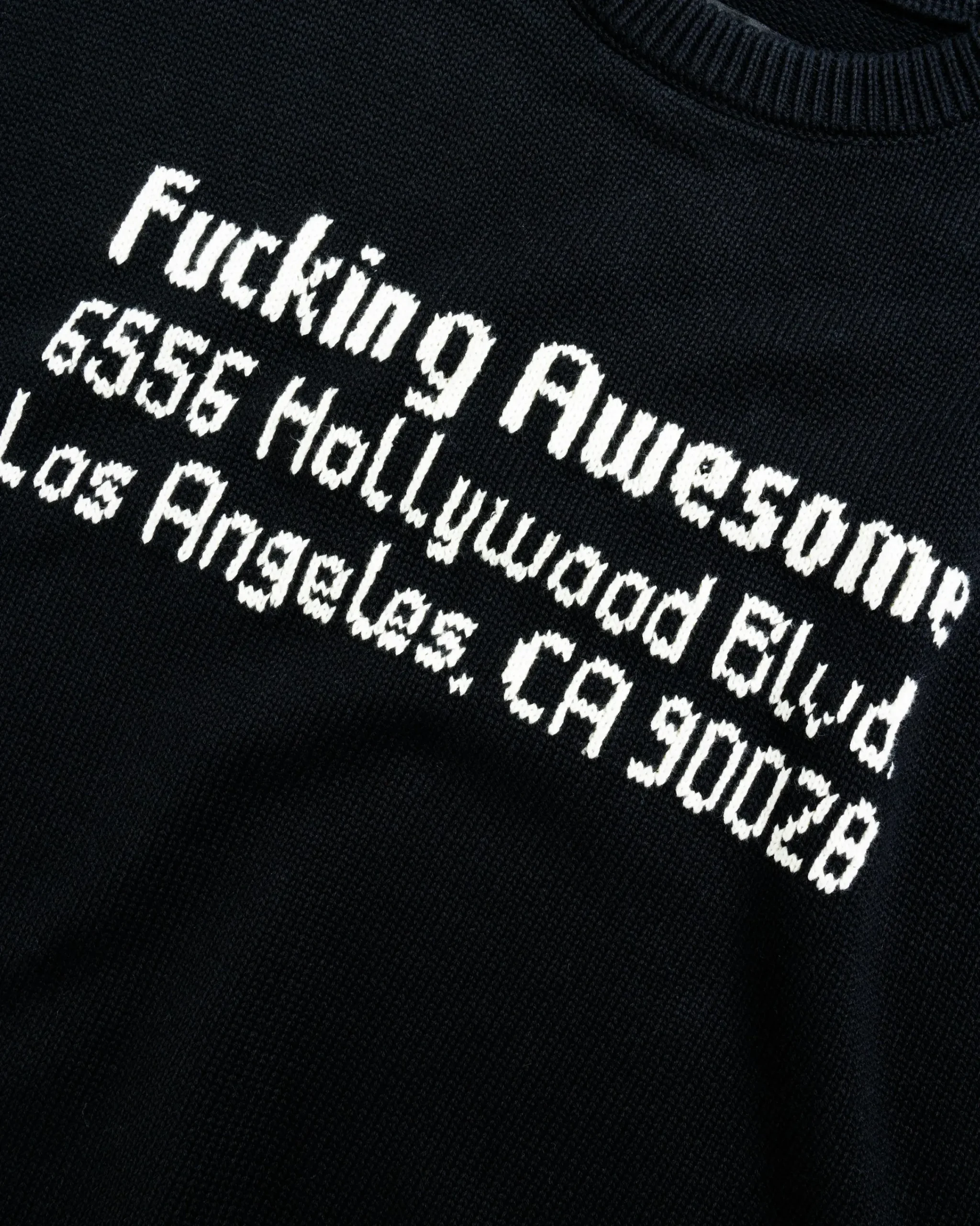 Fucking Awesome FA Hollywood Sweater- Knitwear