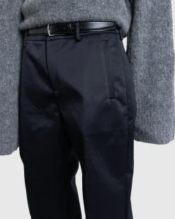 Entire Studios Father Suiting Pant Black Sateen- Pants