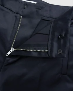 Entire Studios Father Suiting Pant Black Sateen- Pants