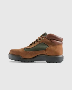 Timberland Field Boot Mid Lace Up Waterproof Boot Chocolate- Boots