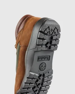 Timberland Field Boot Mid Lace Up Waterproof Boot Chocolate- Boots