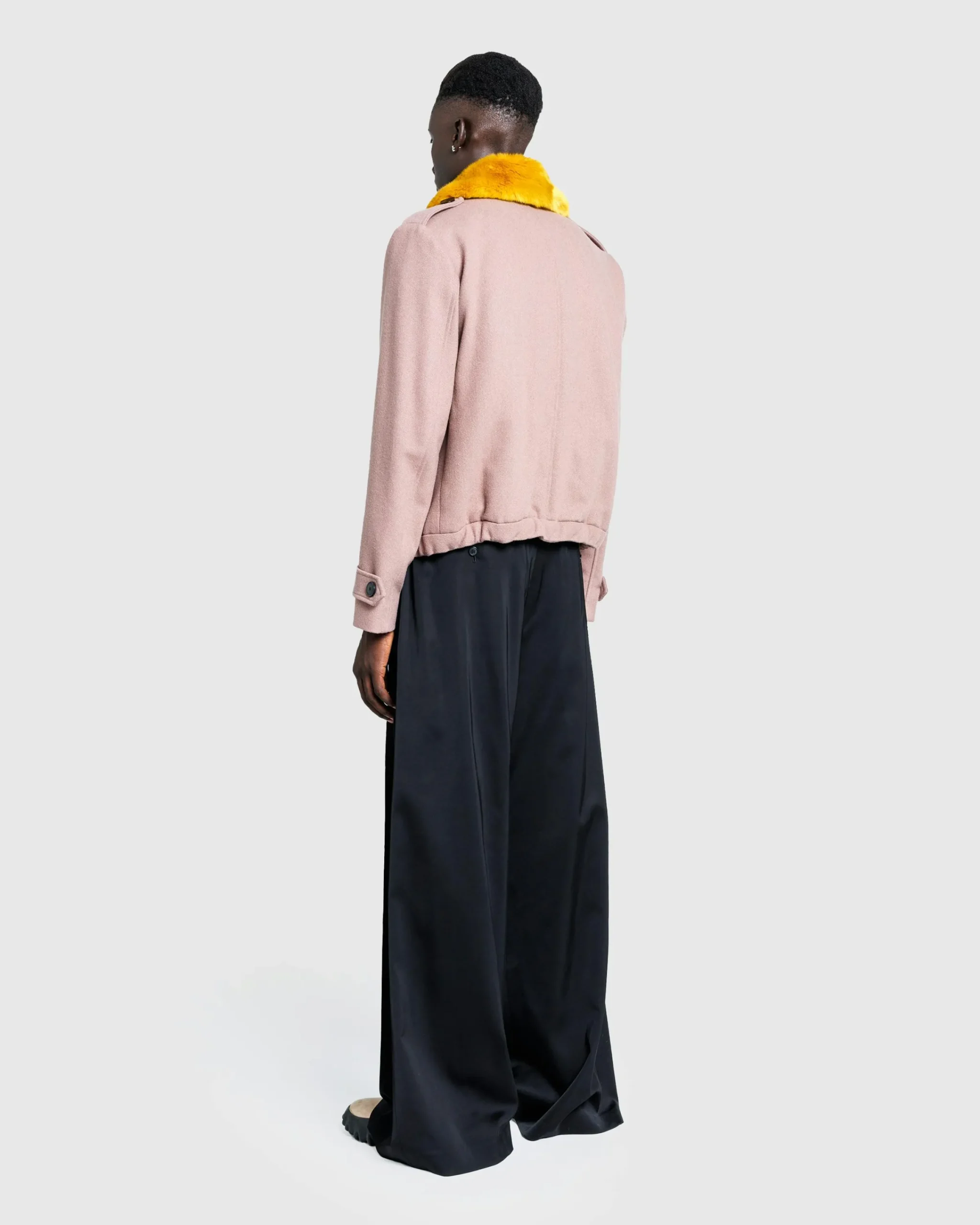 Dries van Noten Fitted Blouson Old Rose- Outerwear