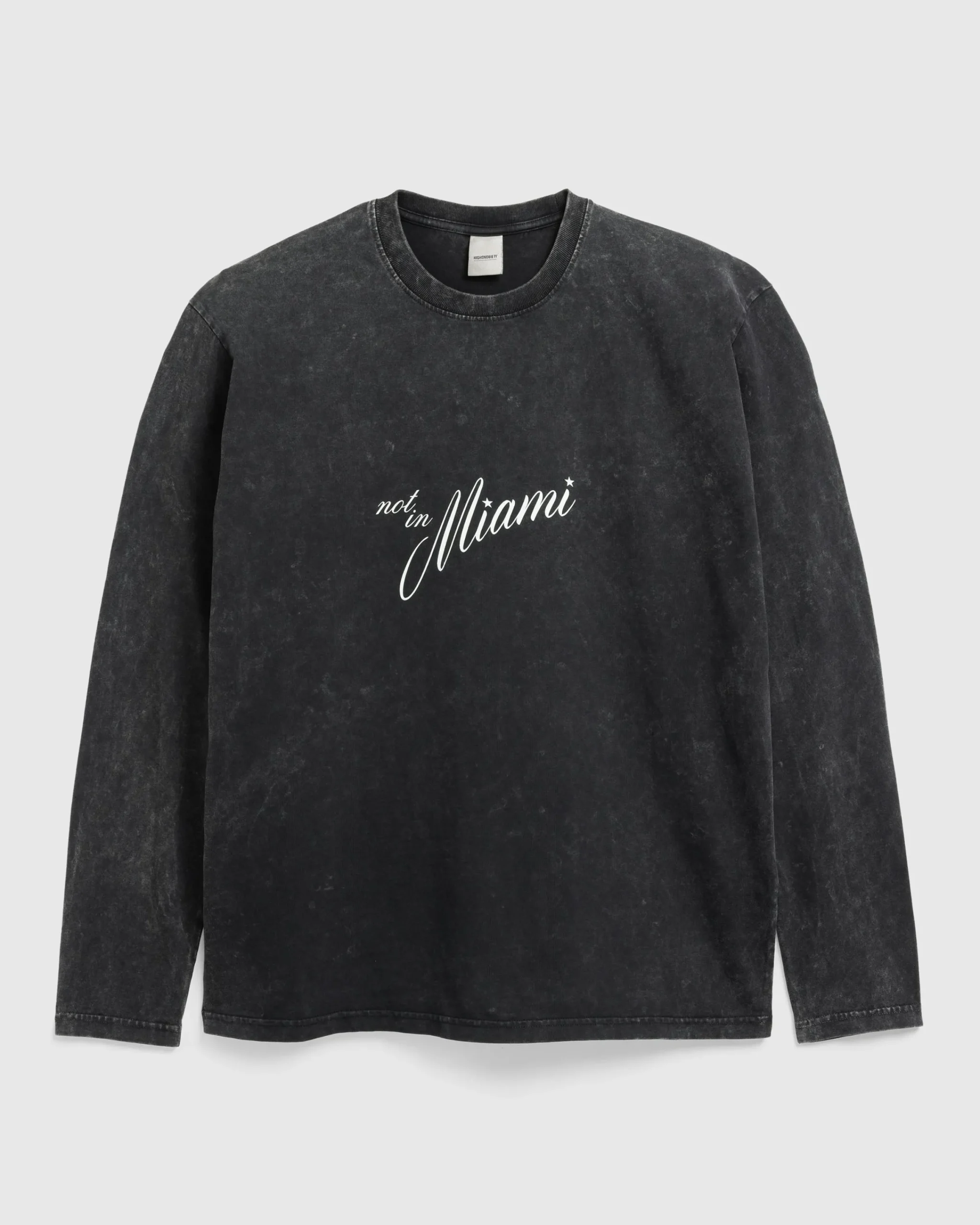 Highsnobiety Floatie Long-Sleeve T-Shirt- Tops