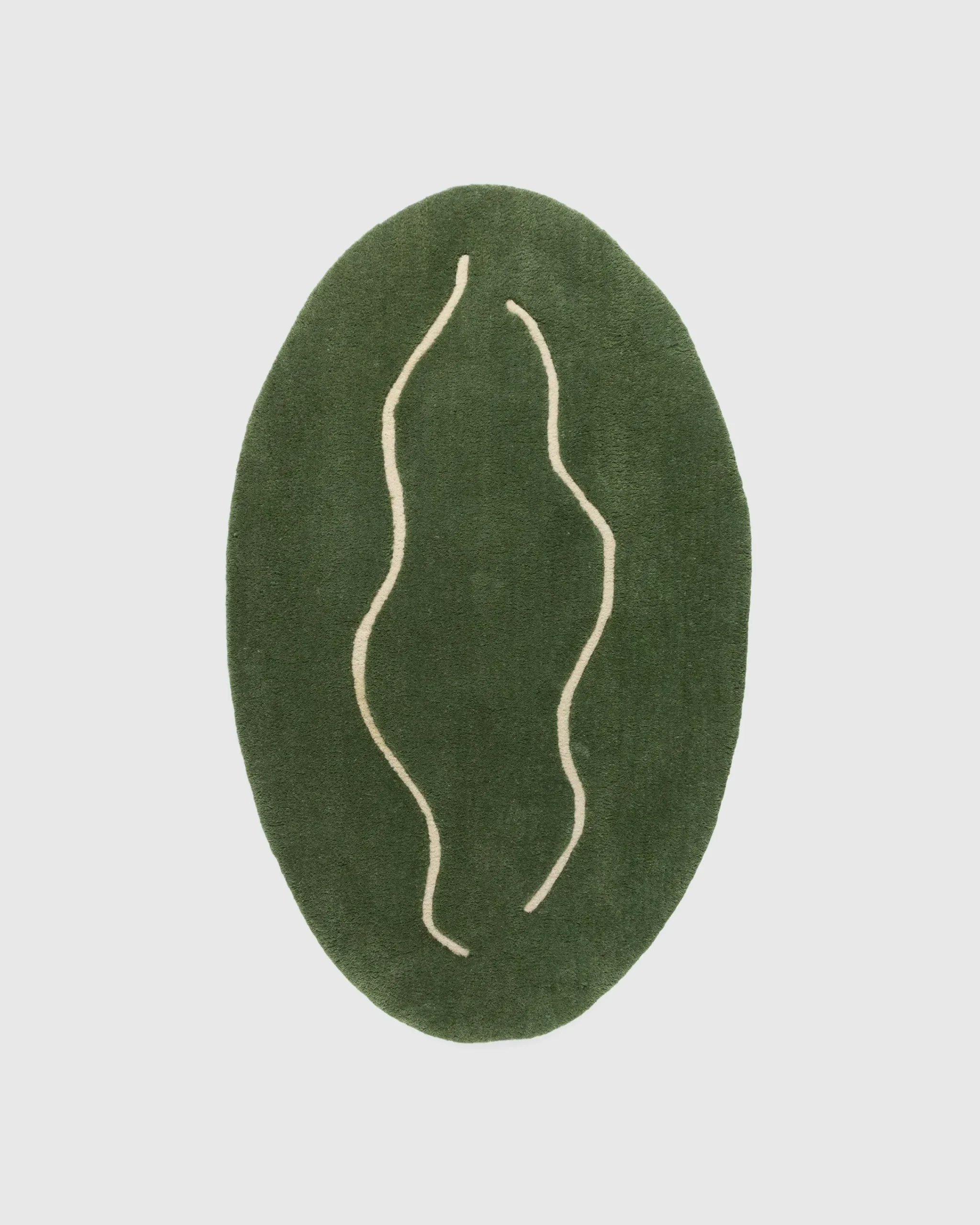 Carne Bollente Floor Is Vulva Rug- Textiles