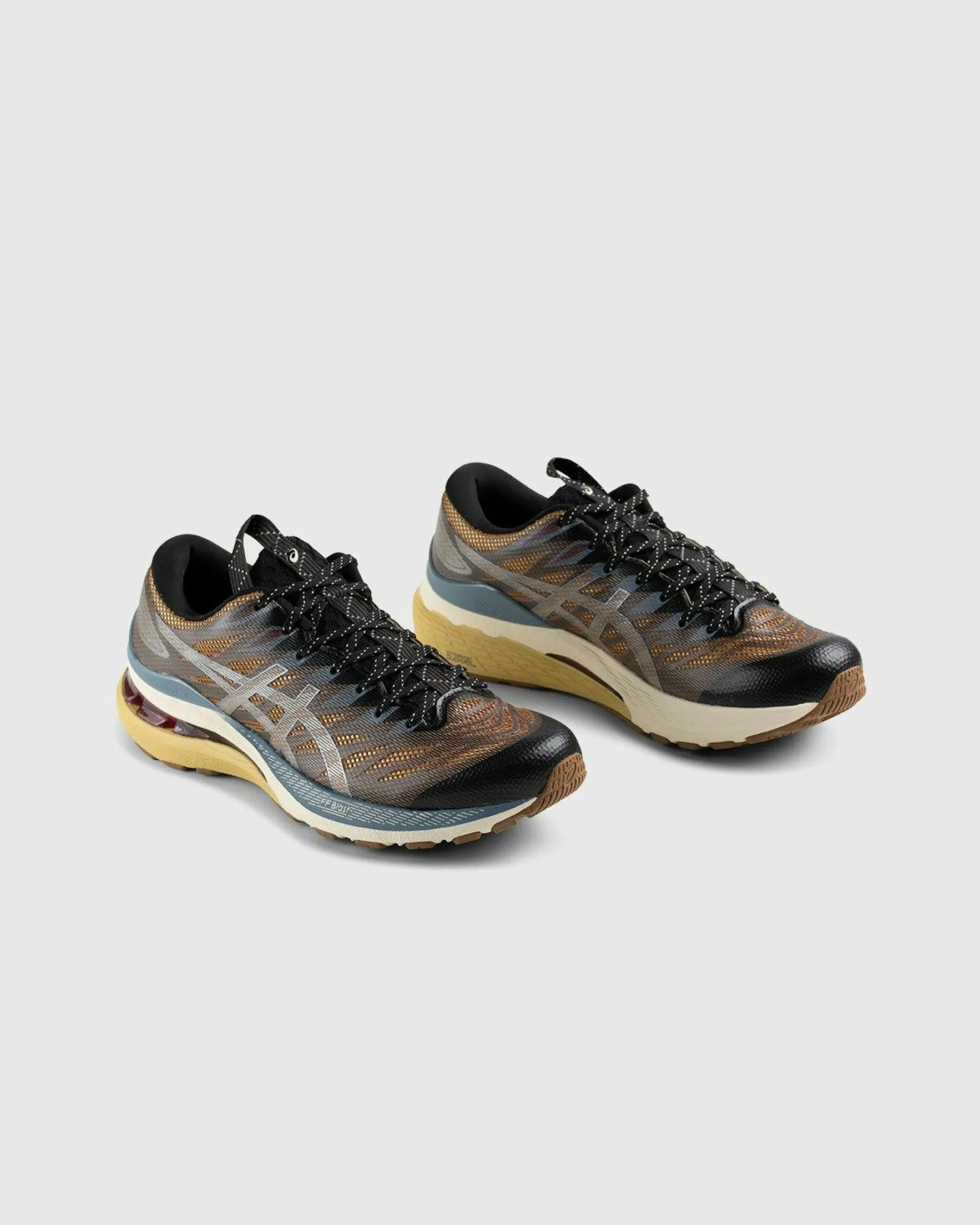 ASICS FN3-S Gel Kayano 28 Anthracite/ Antique Gold- Sneakers