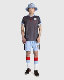 Highsnobiety Football Tee /Blue- Tops