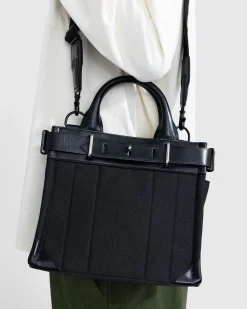Porter-Yoshida & Co. Fork 2-Way Tote Bag Black- Bags