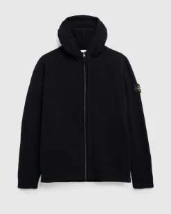 Stone Island Full-Zip Hooded Cardigan- Sweats