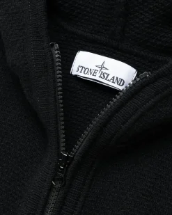 Stone Island Full-Zip Hooded Cardigan- Sweats