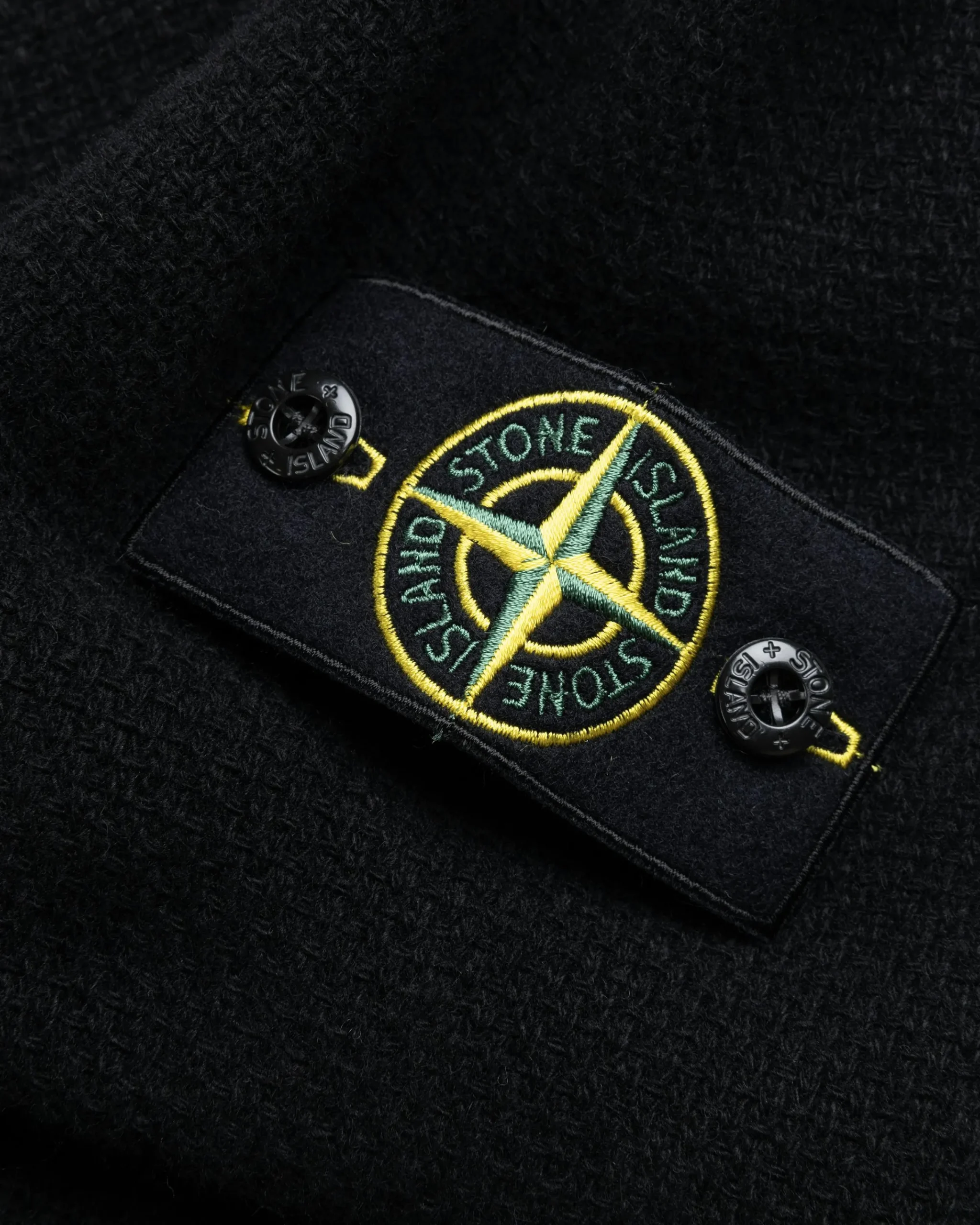 Stone Island Full-Zip Hooded Cardigan- Sweats