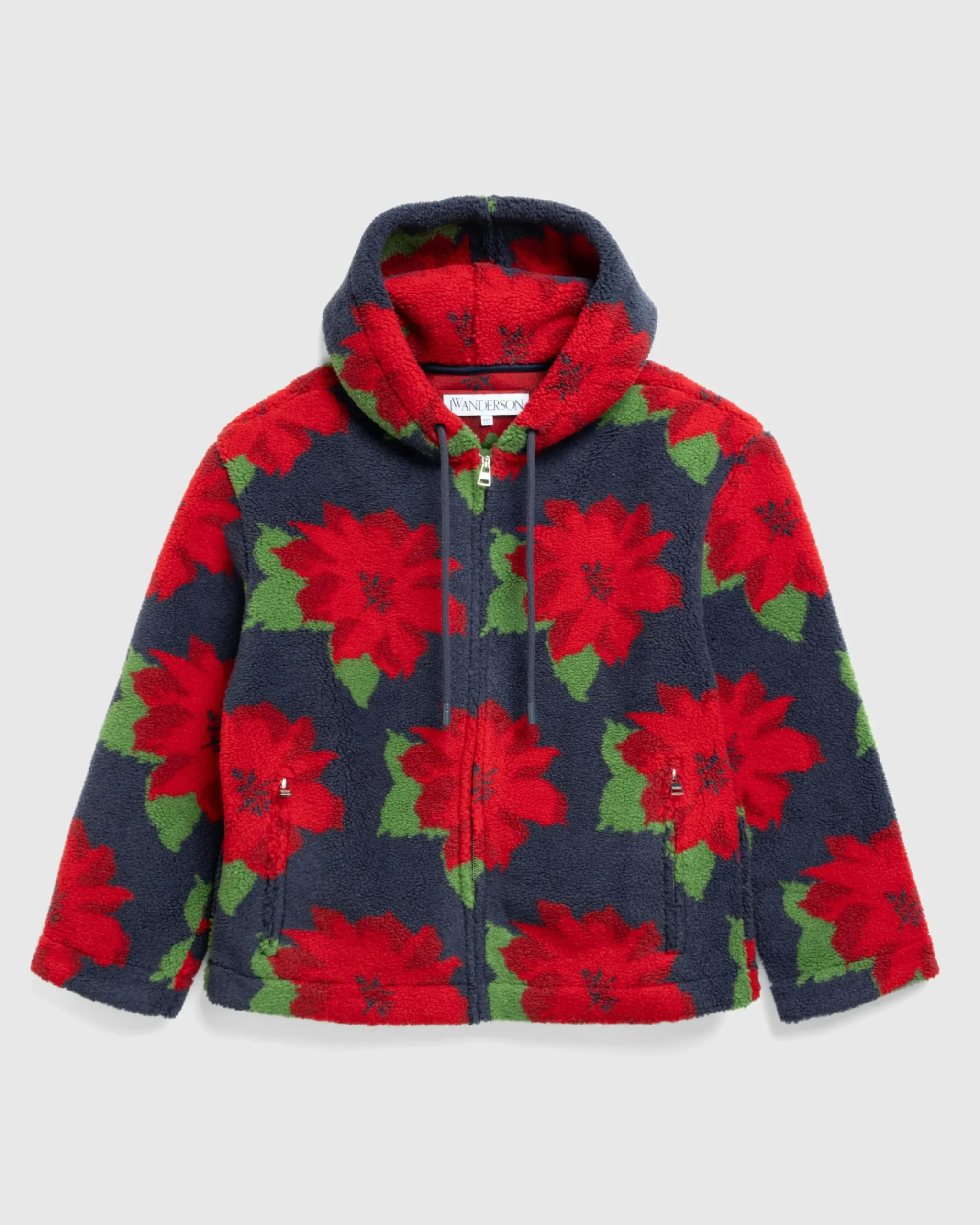 J.W. Anderson Full-Zip Hooded Jacket- Outerwear