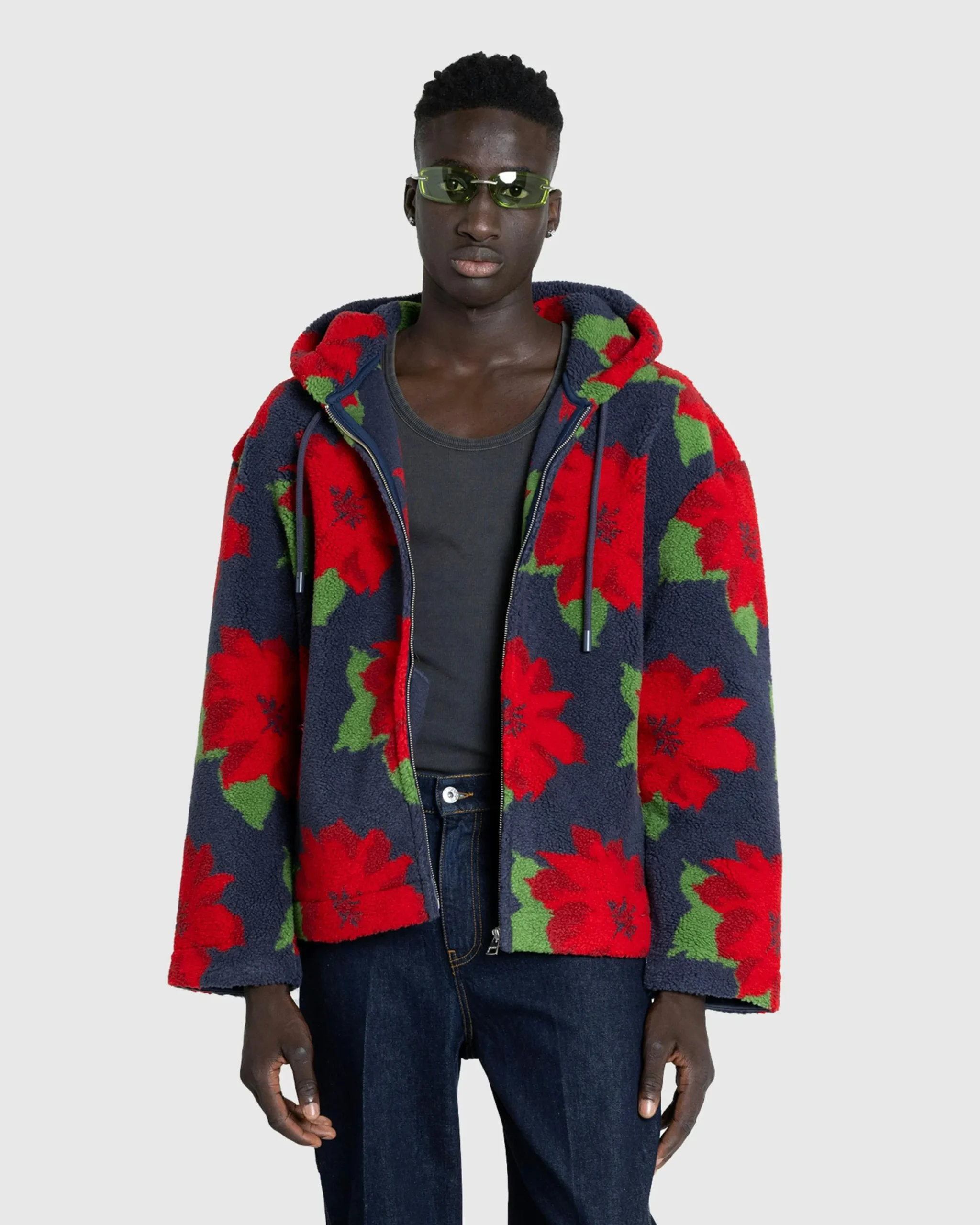 J.W. Anderson Full-Zip Hooded Jacket- Outerwear