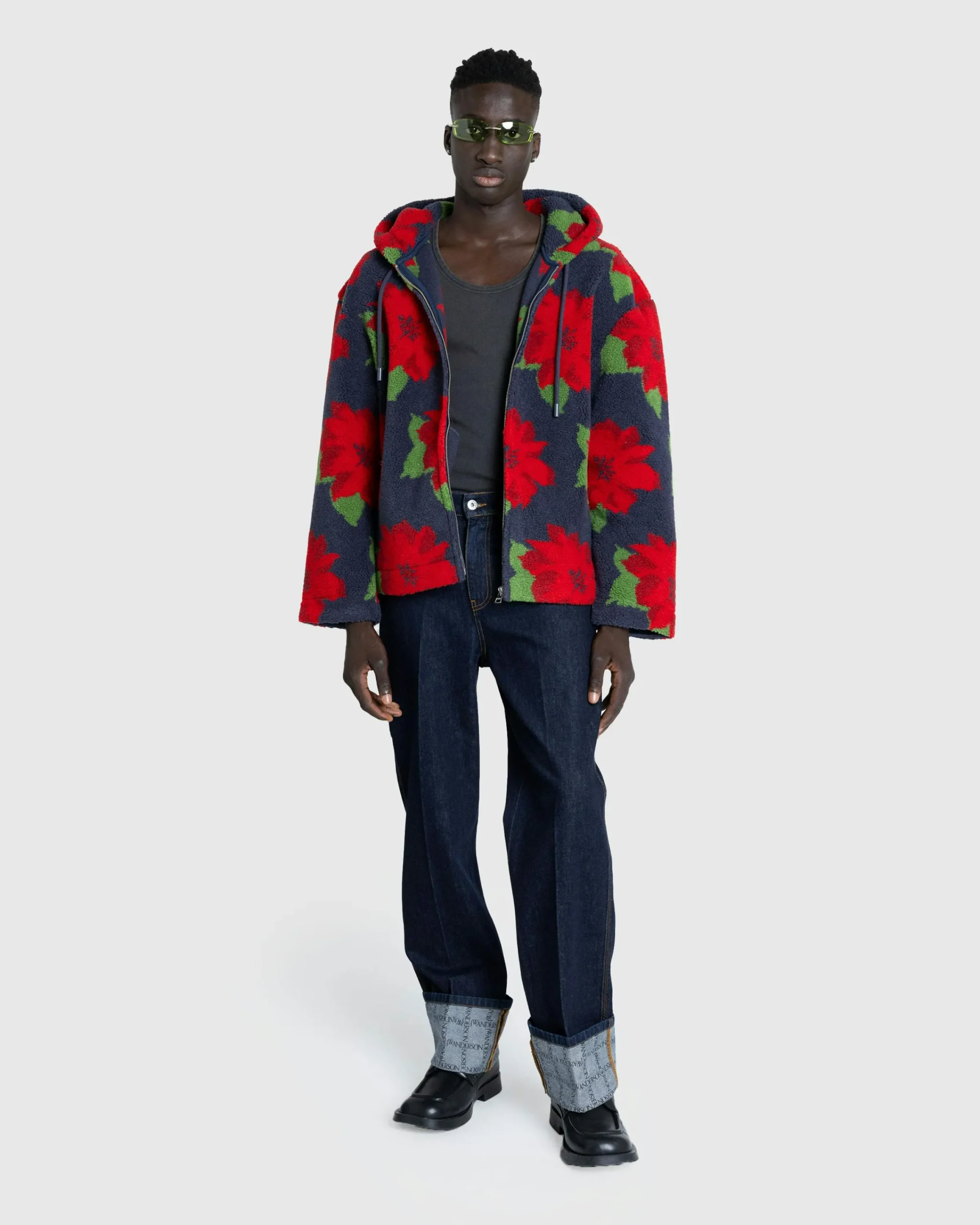 J.W. Anderson Full-Zip Hooded Jacket- Outerwear