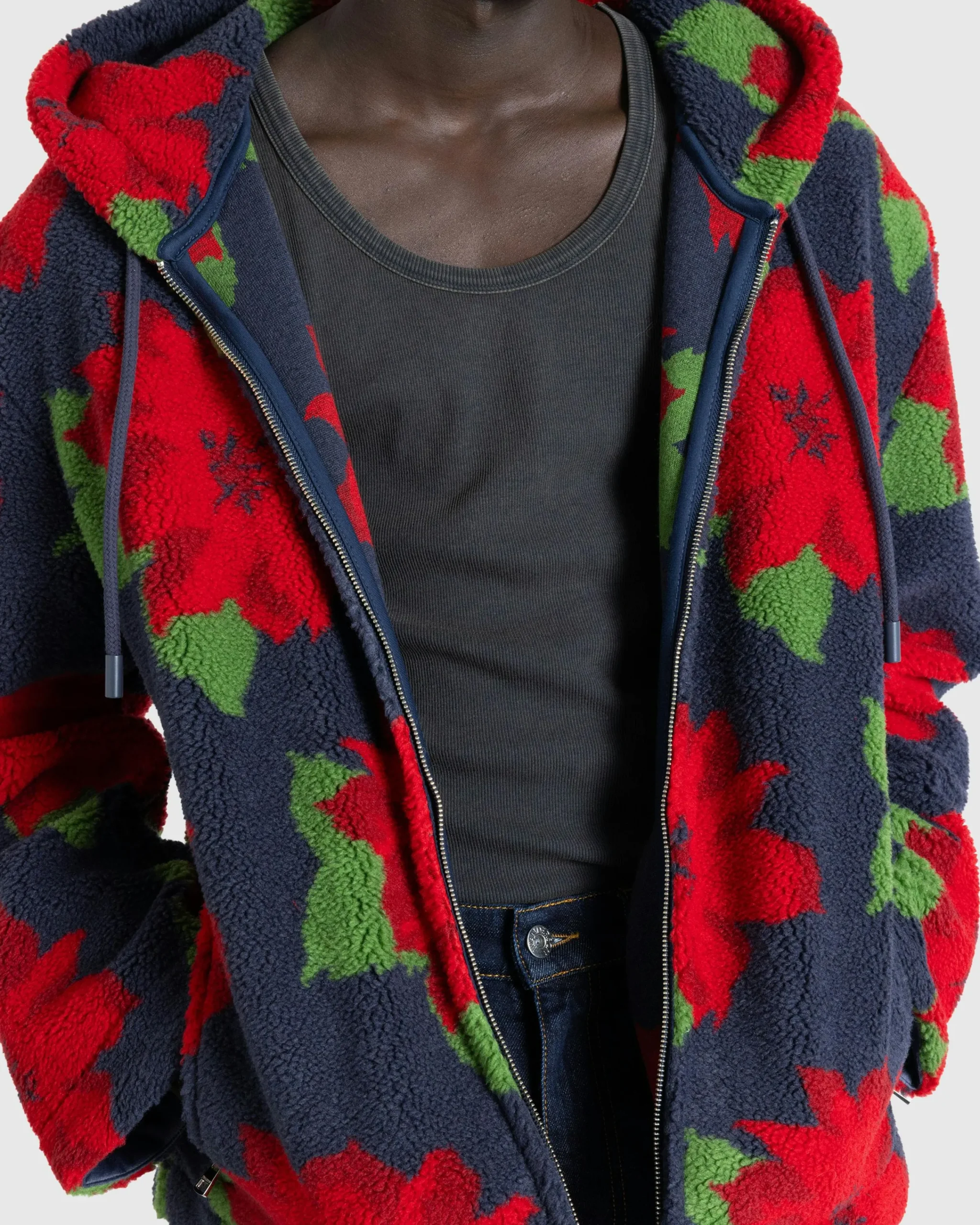 J.W. Anderson Full-Zip Hooded Jacket- Outerwear