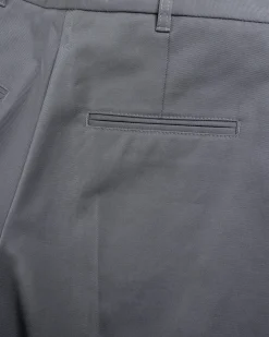Marni Gabardine Classic Trousers Antique Silver- Pants
