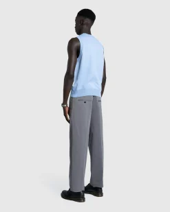 Marni Gabardine Classic Trousers Antique Silver- Pants