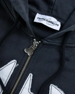 Carne Bollente Galactic Tease Hoodie Off Black- Sweats