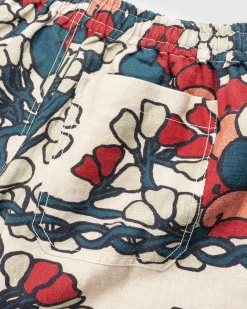 Bode Garden Lattice Shorts Ecru/Multi- Shorts