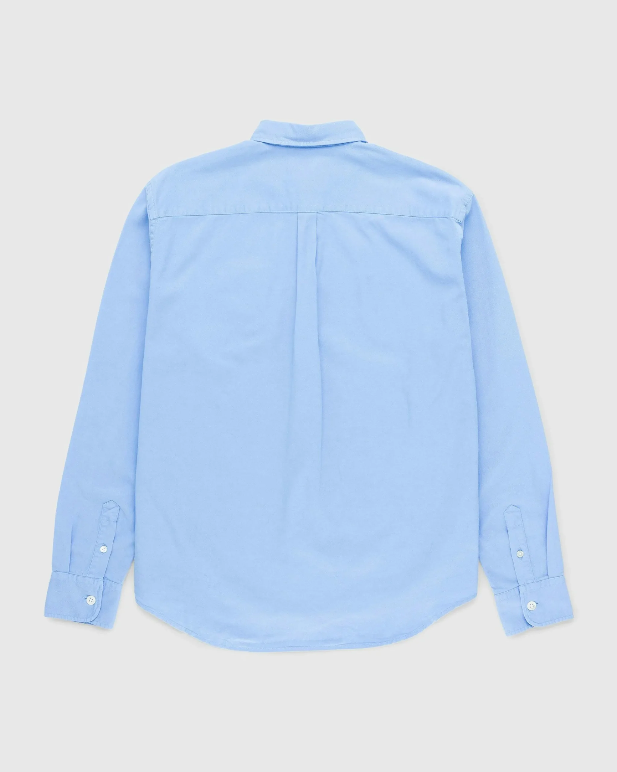 Highsnobiety HS05 Garment-Dyed Peach Long-Sleeve Shirt- Shirts