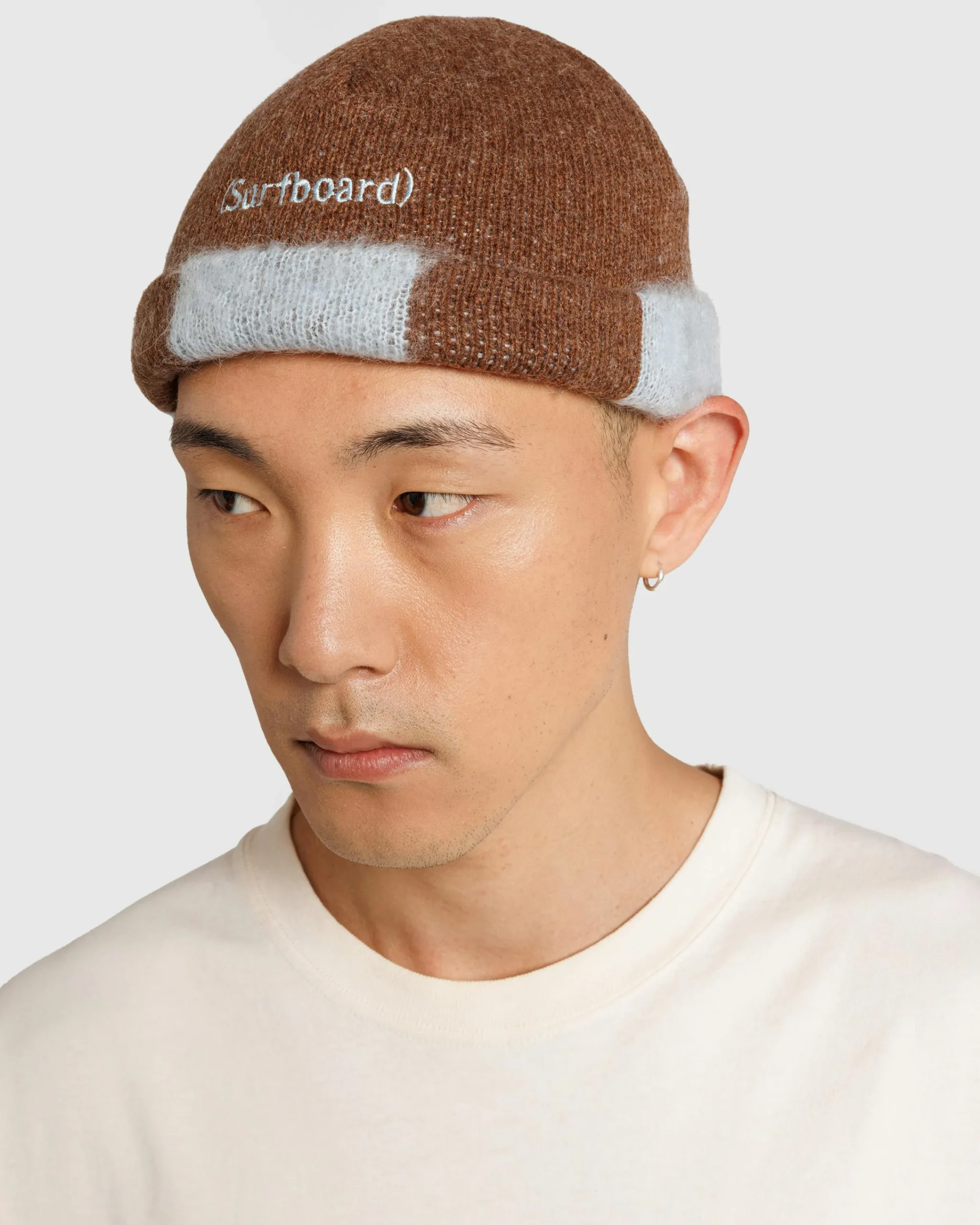 Stockholm Surfboard Club Gas Hat Blue Brown Check- Hats