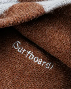 Stockholm Surfboard Club Gas Hat Blue Brown Check- Hats