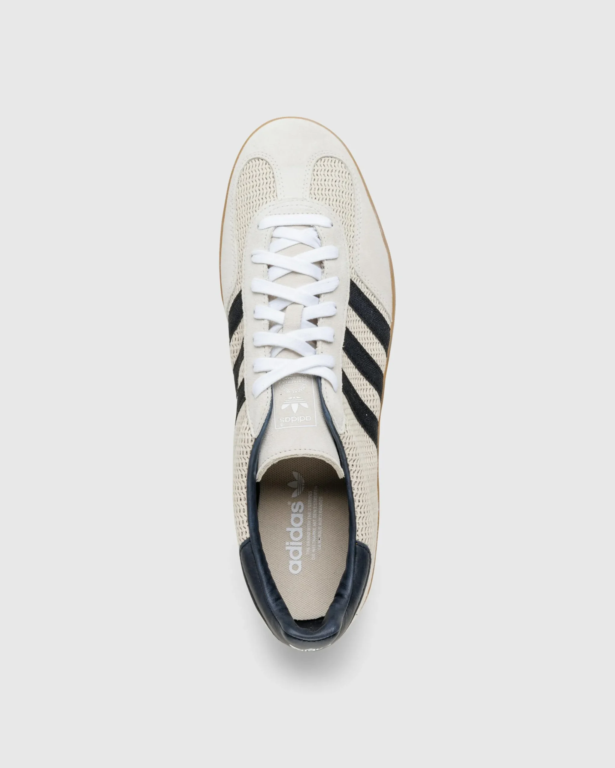 adidas Gazelle Indoor Aluminum/Black/Gum Beige- Sneakers