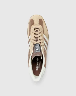 adidas Gazelle Indoor Magic Beige/White/Earth Strata- Sneakers