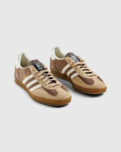 adidas Gazelle Indoor Magic Beige/White/Earth Strata- Sneakers