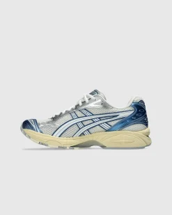ASICS GEL-KAYANO 14 Cream/Denim Blue- Sneakers