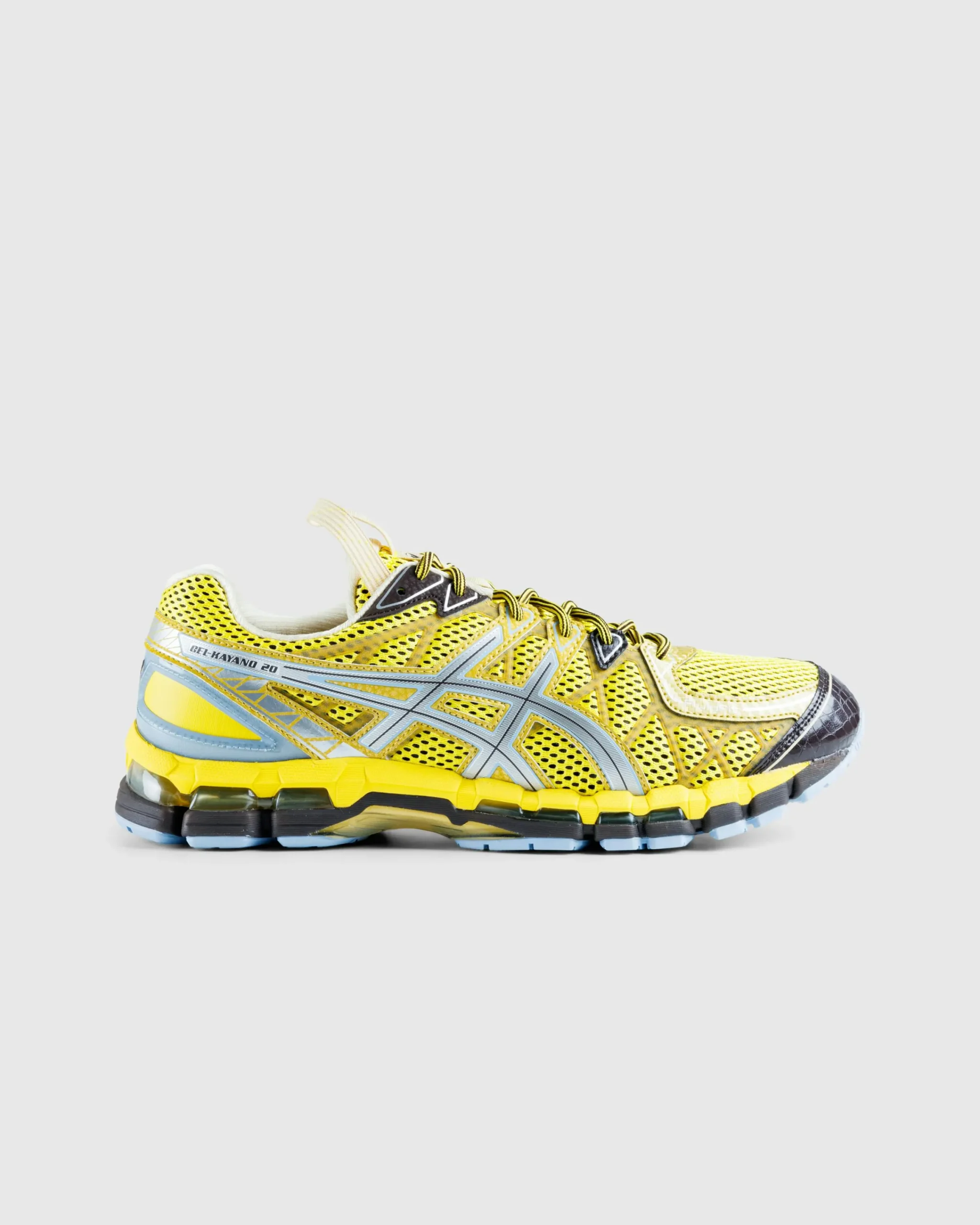 ASICS GEL-Kayano 20 Vibrant Yellow/Pure Silver- Sneakers